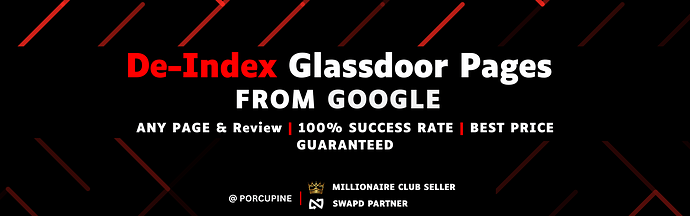 Glassdoor Deindexing Porcupine