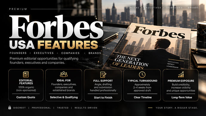 Premium Forbes Leadership Feature Banner