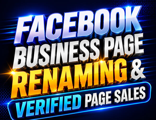 facebook page renaming services