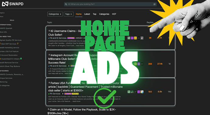 homepage