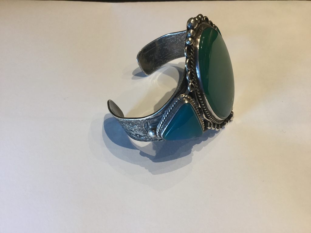 Gem Silica Cuff Bracelet - Value Opinions - Turquoise People