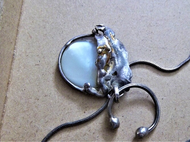 MOP stick pin made into bale