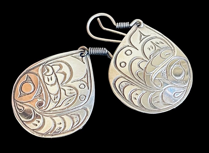 Travis_Henry_mismatched_butterfly_earrings
