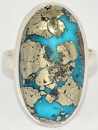 ithaca.peak.pyrite.with.turquoise.inclusions