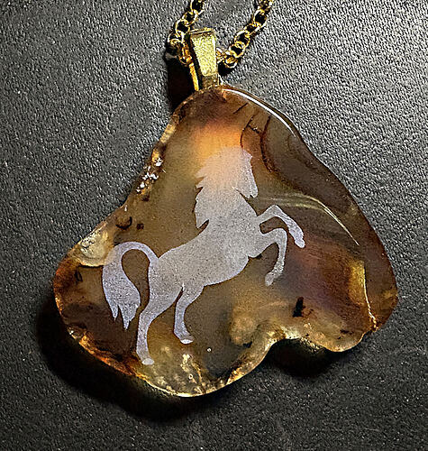 2-17-2026 Fire Horse Pendant