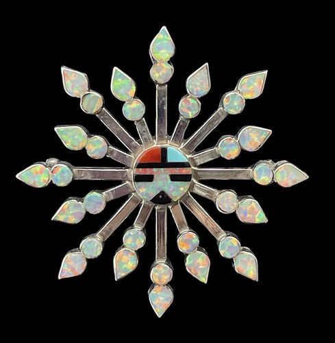 Vera_Halusewa_(Zuni) pin-pendant_front
