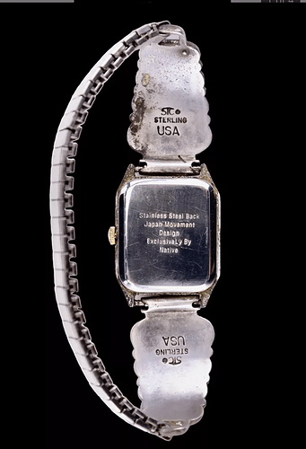 Skyway Trading Co Watch backside