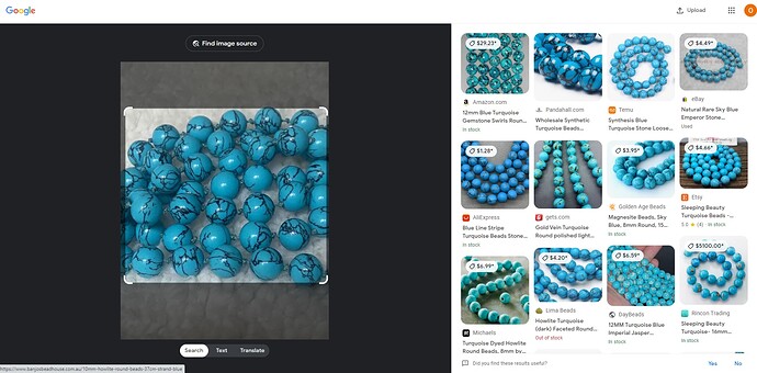 beads