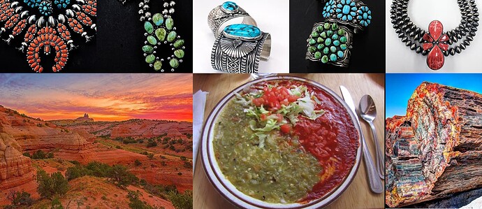 The Colors of Gallup New Mexico and the Four Corners