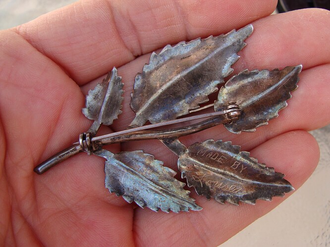 C R Sousea Navajo brooch 2
