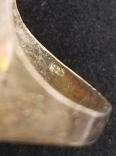 turquoise coral ring
