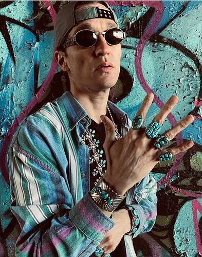 jason may, legendery jeweler and artist.