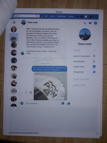Timm Lewis' hallmark chat
