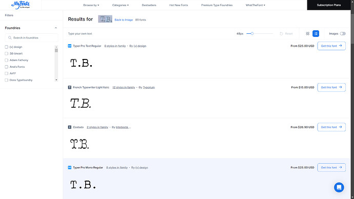 TBfont.foundry