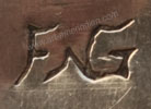 F G Indian Native jewelry hallmark