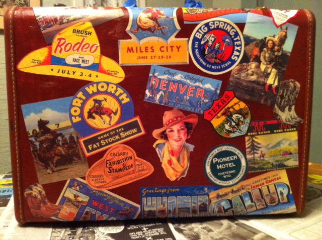 2017 FFA rodeo cowgirl suitcase 1