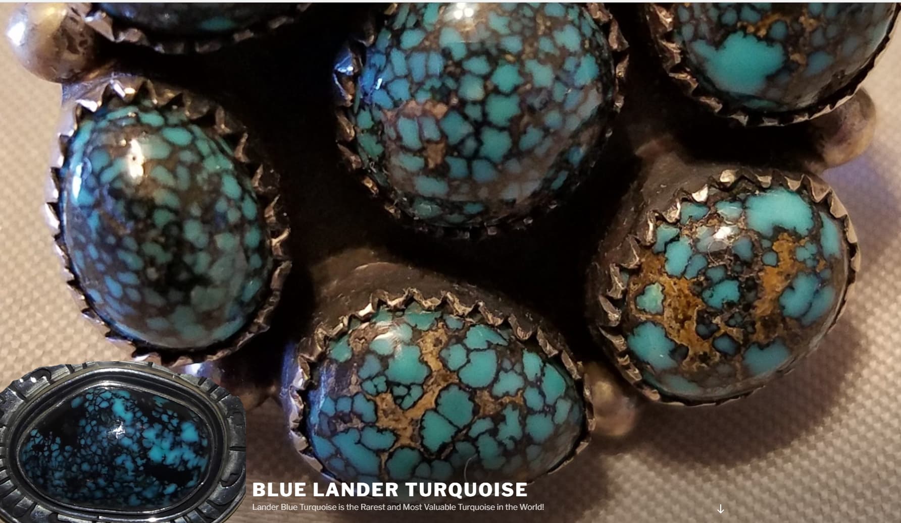 Lander Blue? in a Leonard Nez Pendant - Identifying & Discovering