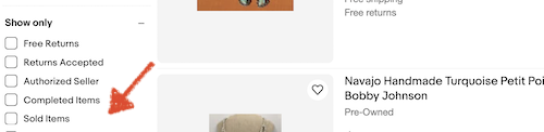 SOLD EBAY