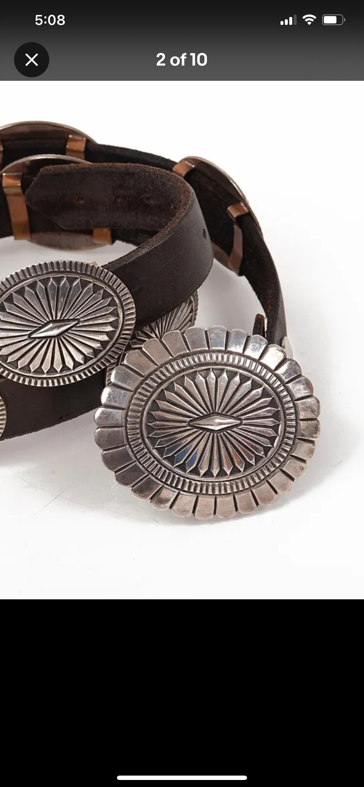 Help!! Vintage Native American Concho Belt - Value Opinions 