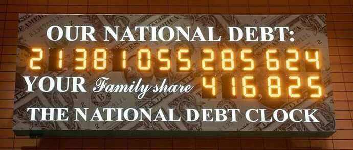 national debt clock