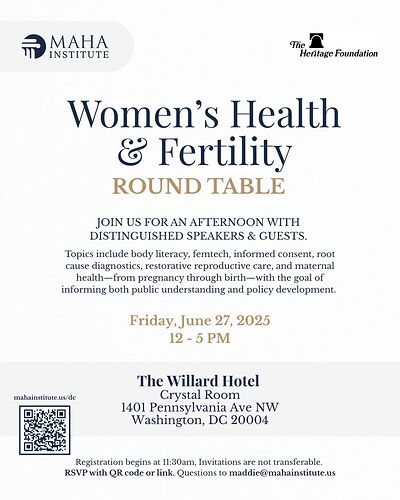 Women's Health Round Table