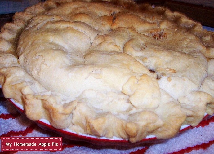 My Homemade Apple Pie