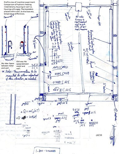 Baseboard Heating Invention Experiment - added explantion