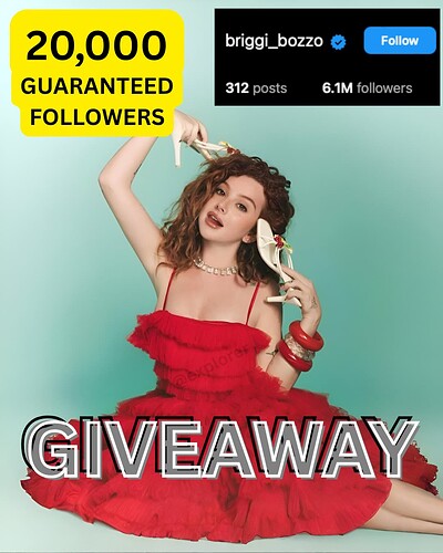 20K+ guaranteed followers