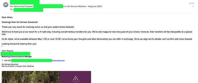 Six Senses answers
