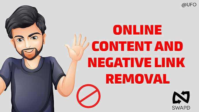 online content and negative link removal