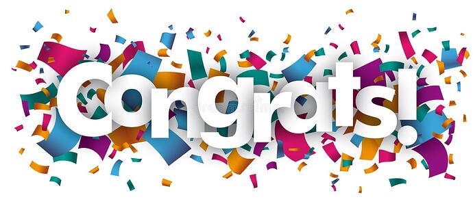 congrats