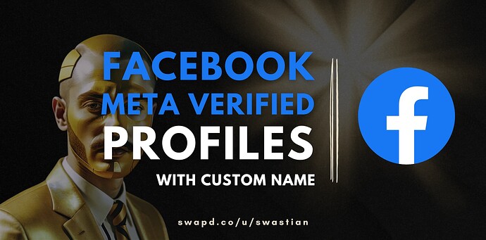 fb meta verified profile custom name