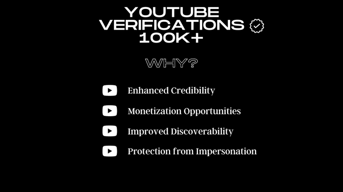 youtube verifications