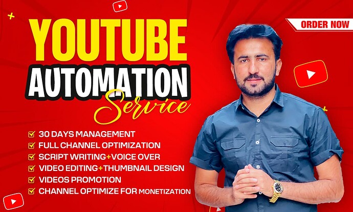 YouTube-automation-service