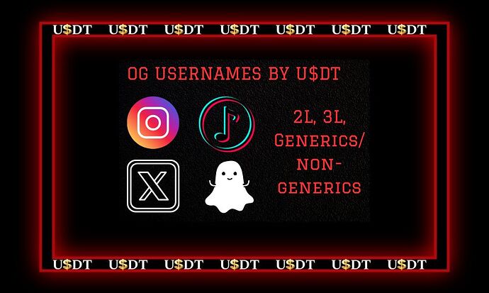 usernames