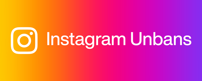 Instagram-Unbans