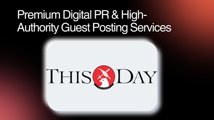 ​This Day Live Press Release