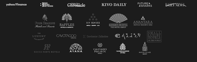 Hotels I have been Working With