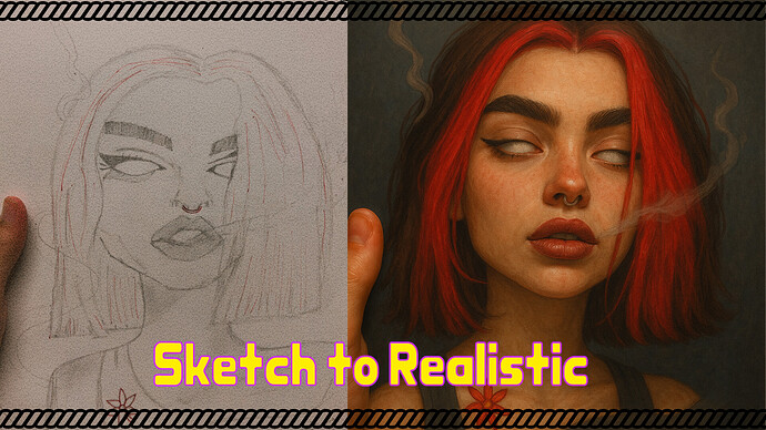 sketch to realistic