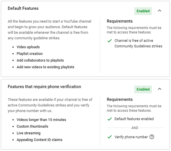 features