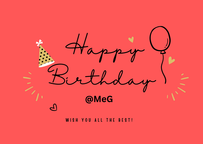 HBD MeG