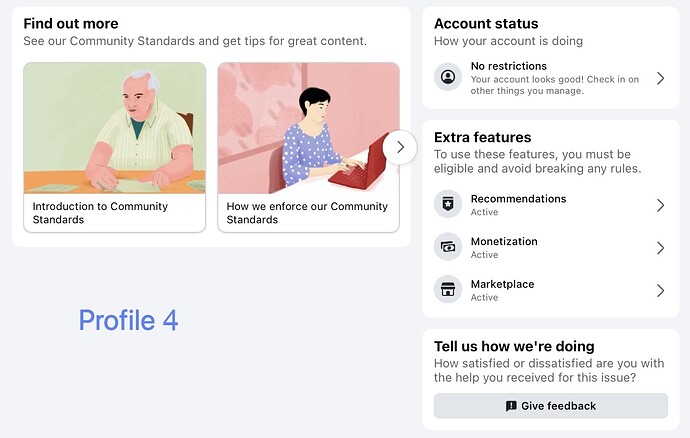 profile 4 status