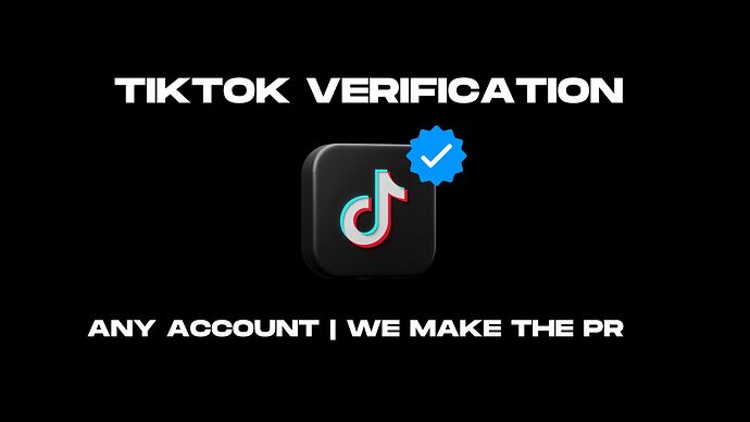 TikTok Verification