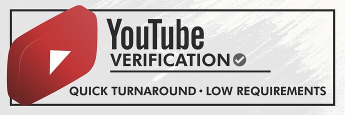 YouTube Verification