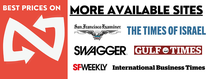 600+ Sites Available