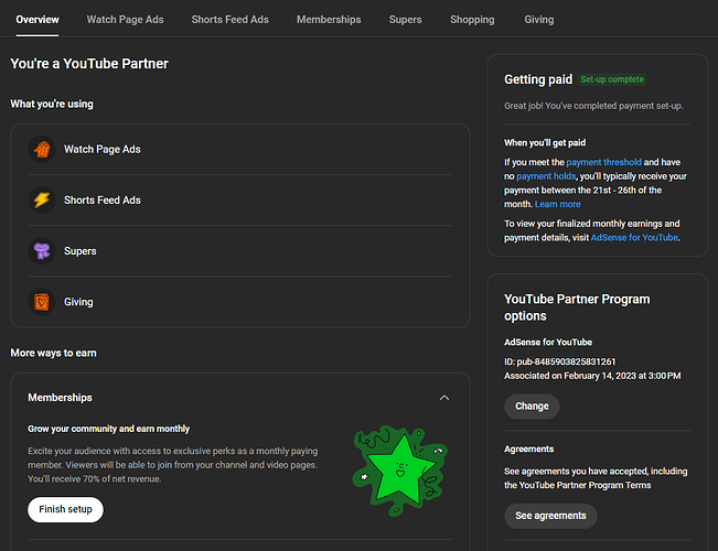 Earn on YouTube - YouTube Studio - Google Chrome 10_16_2024 4_40_42 AM