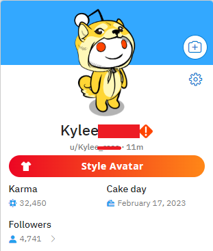 account kylee 32.5k