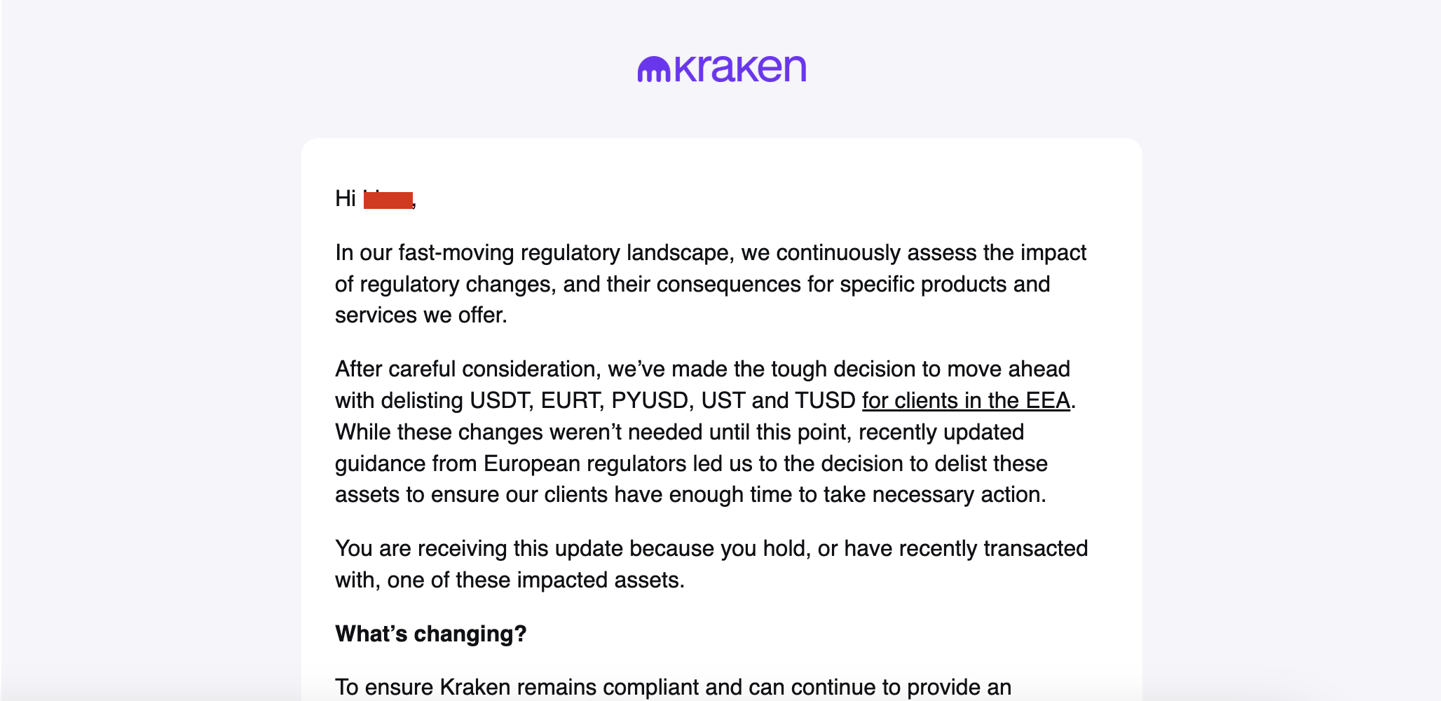 USDT on Kraken - Discussions - SWAPD