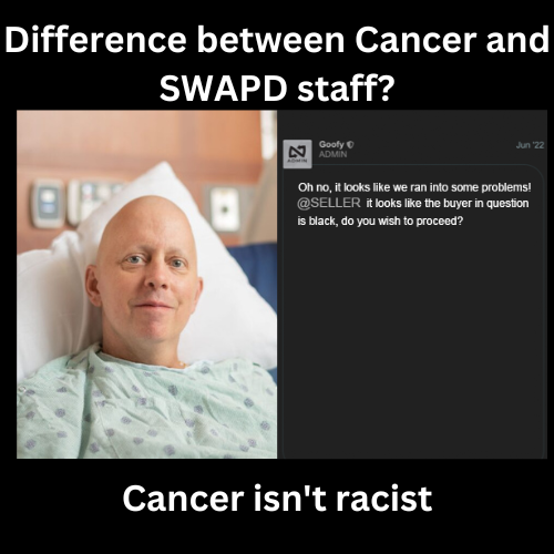 Difference between cancer and SWAPD staff (1)