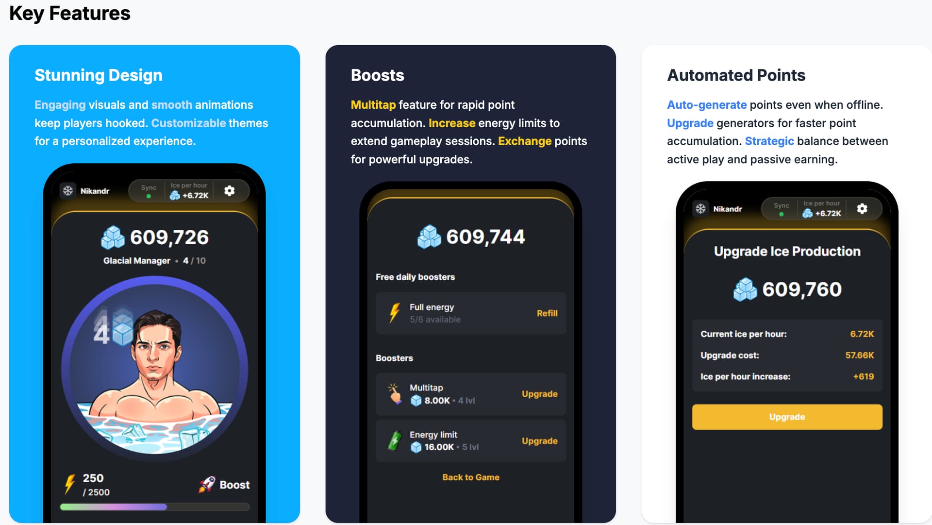 Telegram Mini App Clicker Game - Customize your GAME - GO VIRAL - Crypto  Services - SWAPD